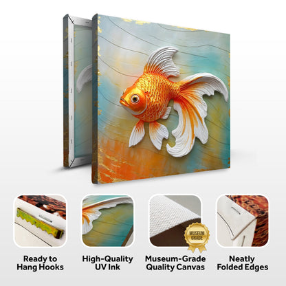 3D Aquatic Motion Study Wall Art
