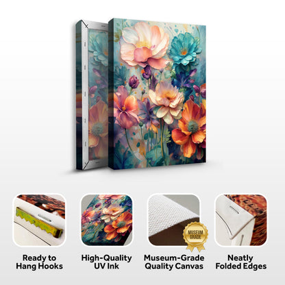 Spring Blossom Abstraction Wall Art