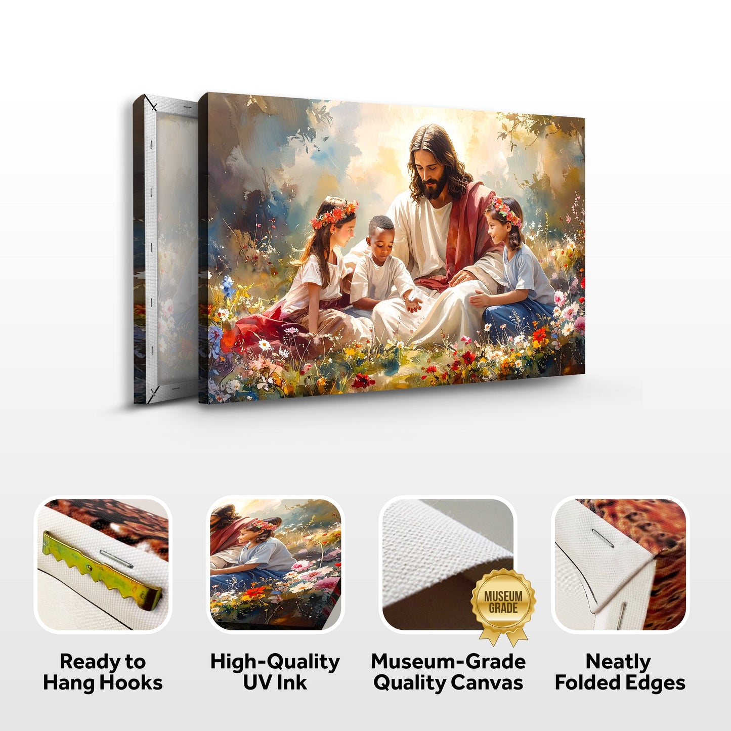 Jesus’ Blessing Over Children IX Wall Art