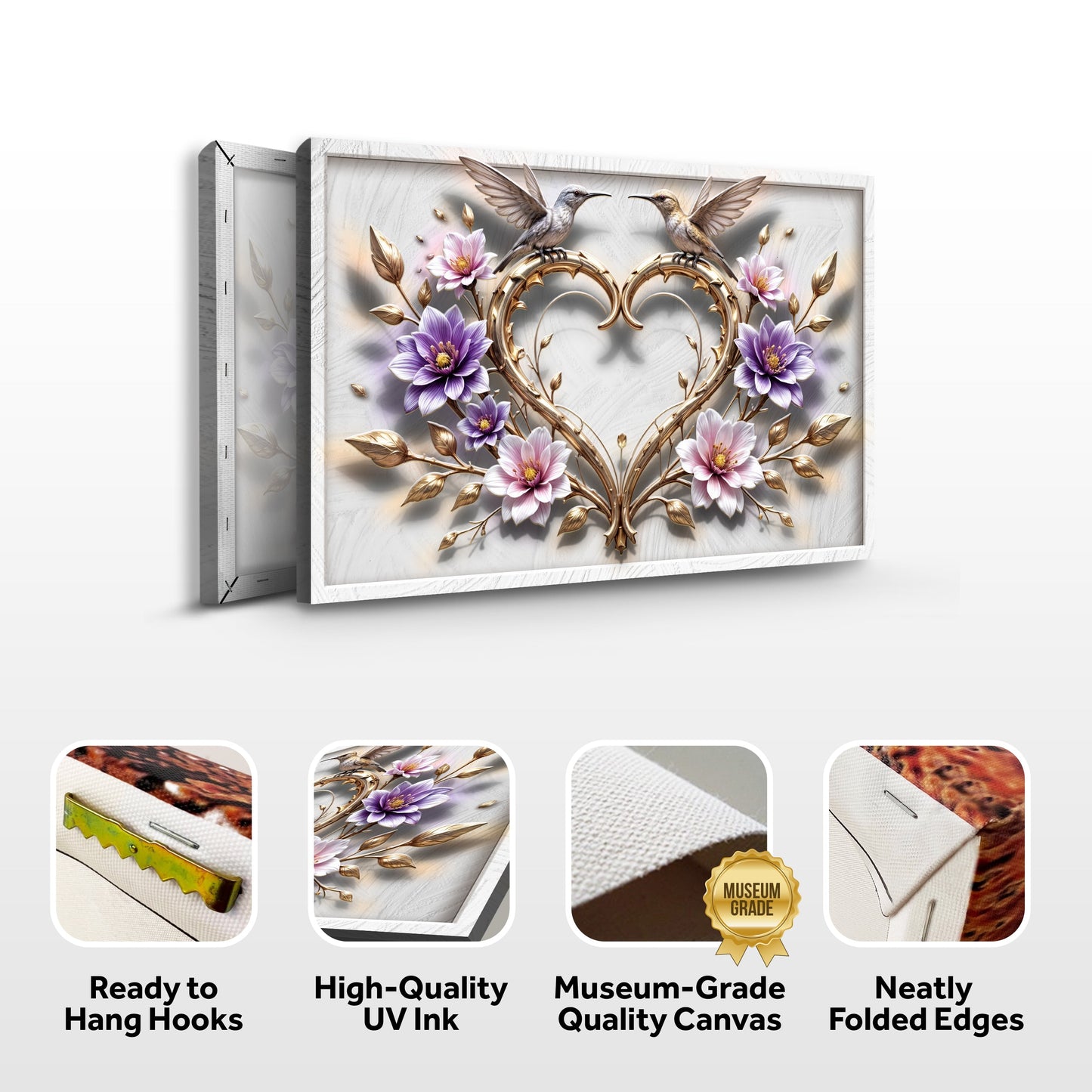 Hummingbird Essence Panel V Wall Art