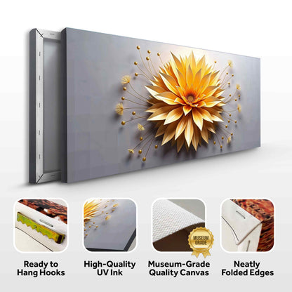 Golden Seeds of Radiance Wall Art