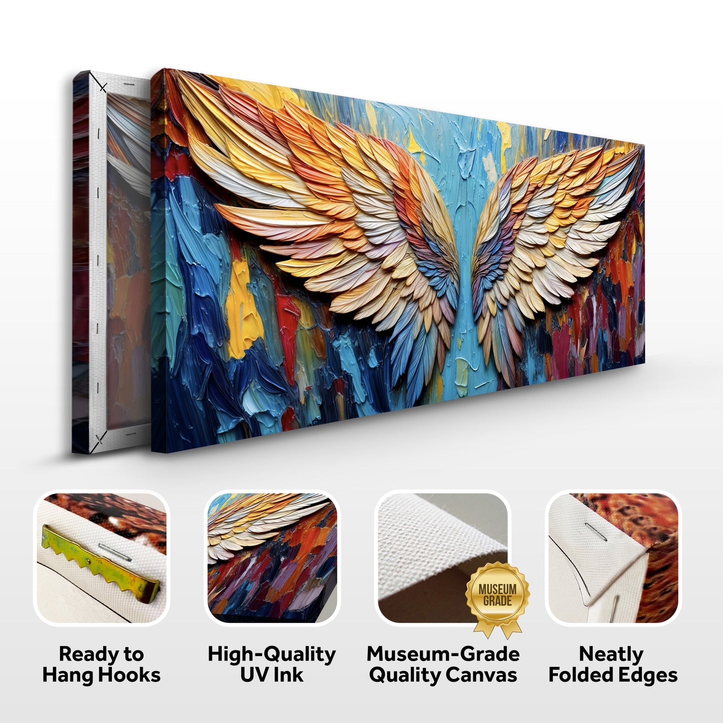 Uplifted Wings Composition Wall Art