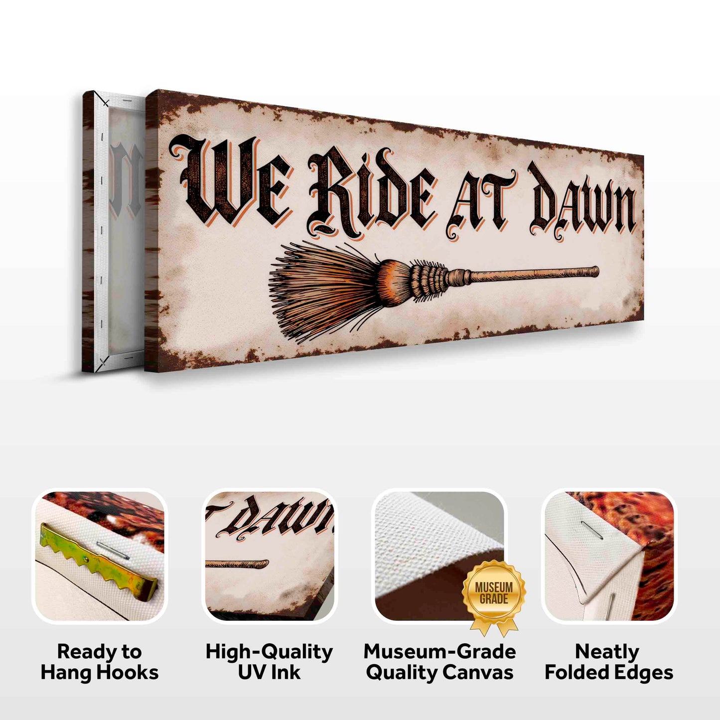 Dawn Riders — Halloween Wall Art