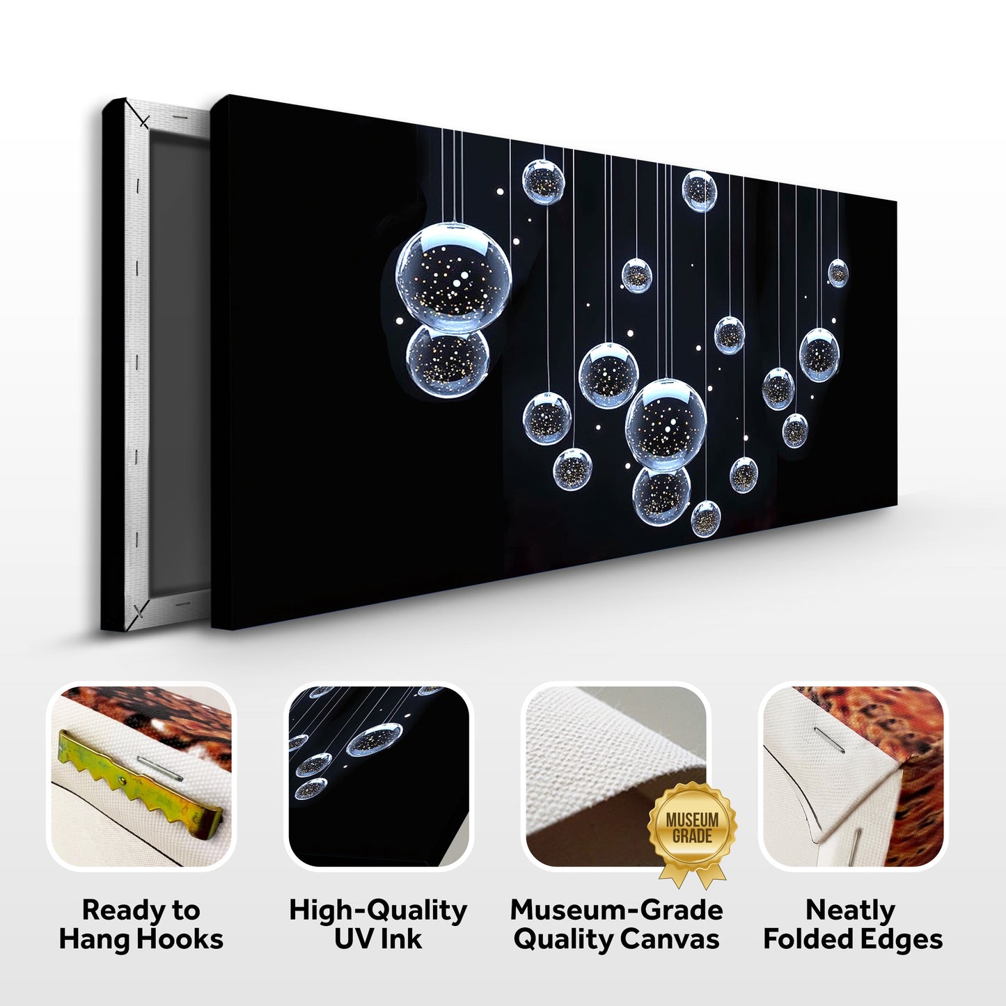 Whispers of Rising Spheres Wall Art