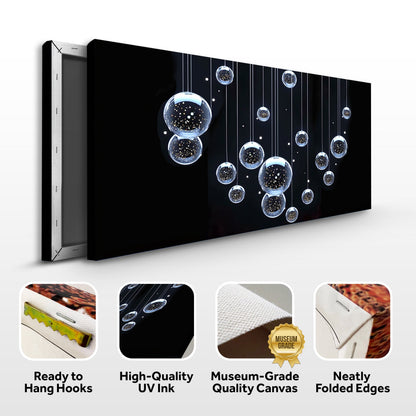Whispers of Rising Spheres Wall Art