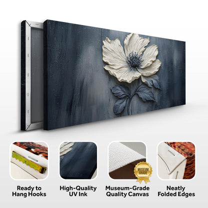 Clay‑Carved Bloomscape Wall Art