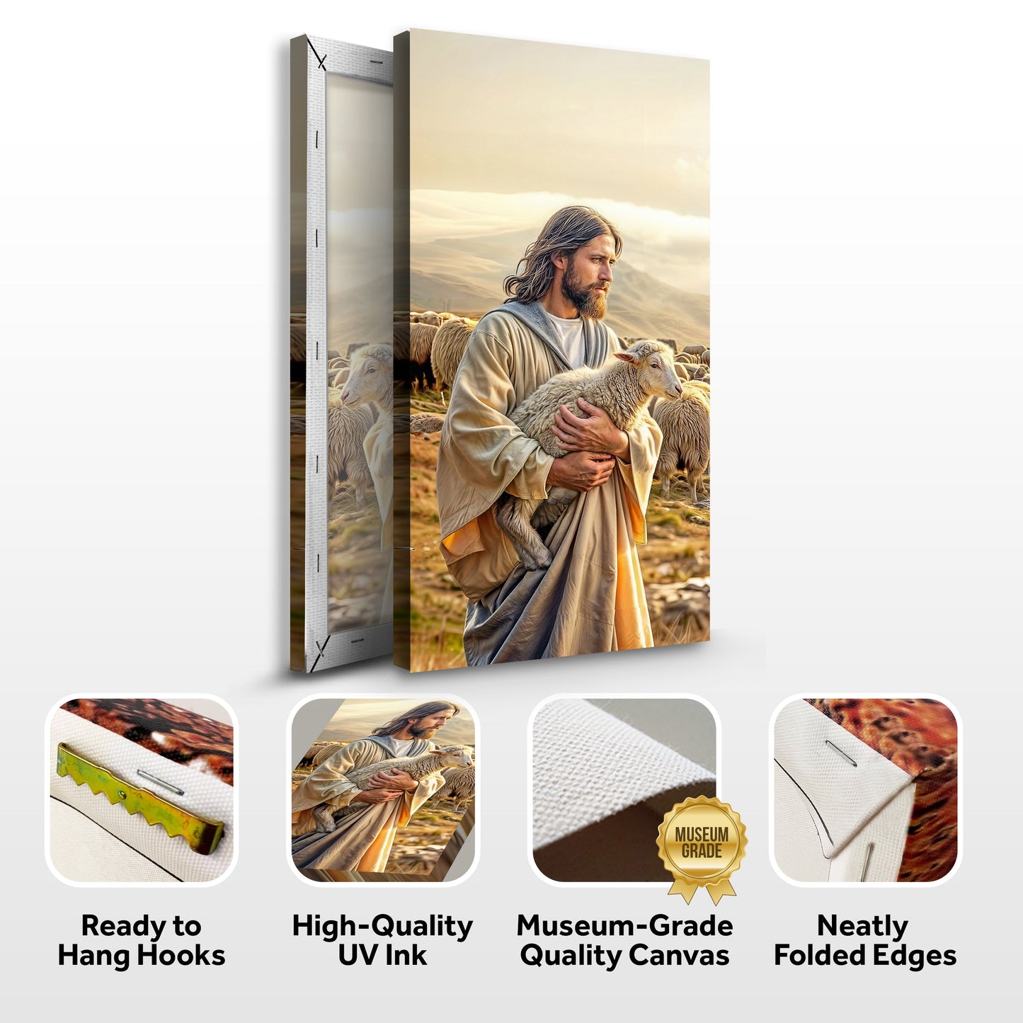 Ninety‑Nine Faith Study XII Wall Art