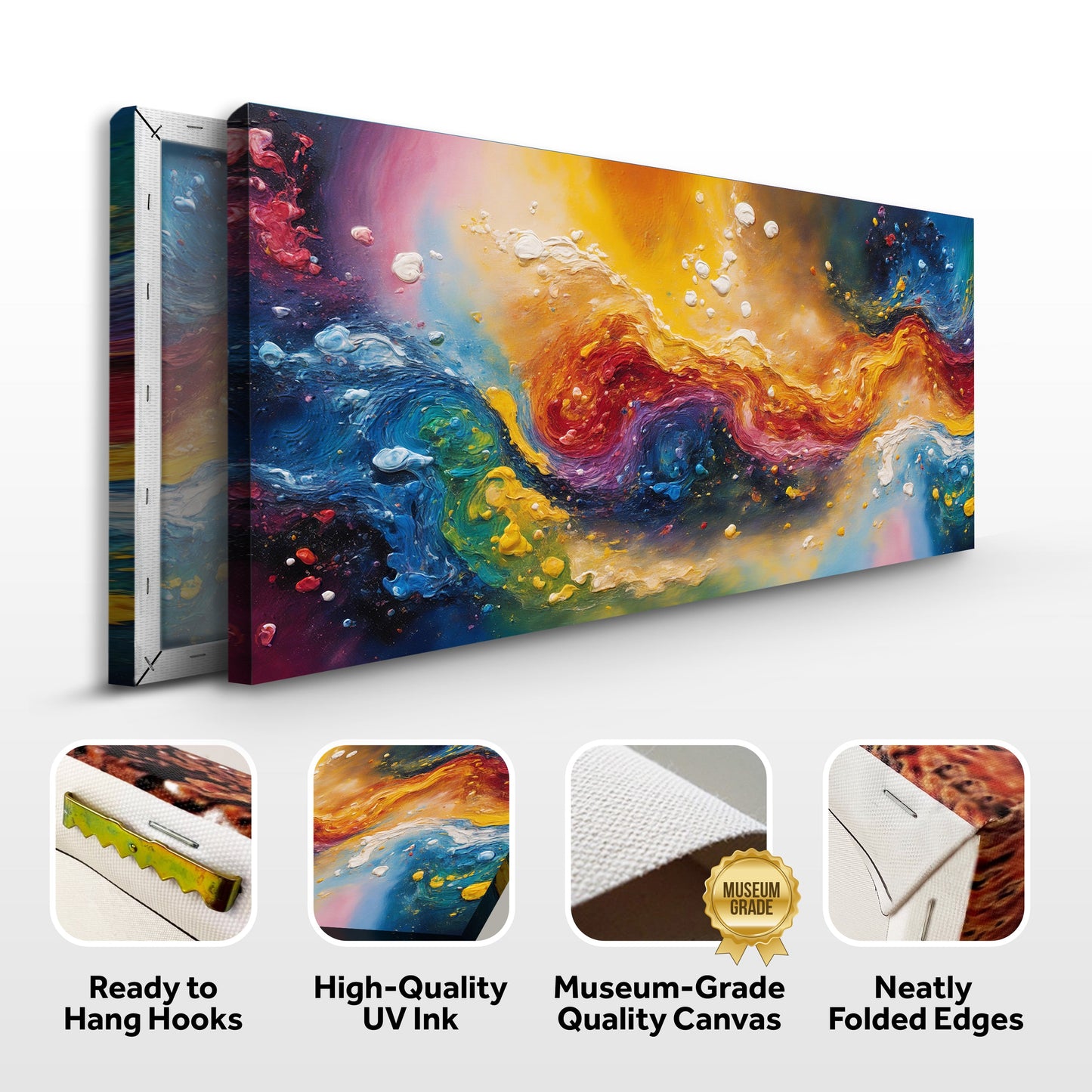 Chromatic Fusion Nova Wall Art