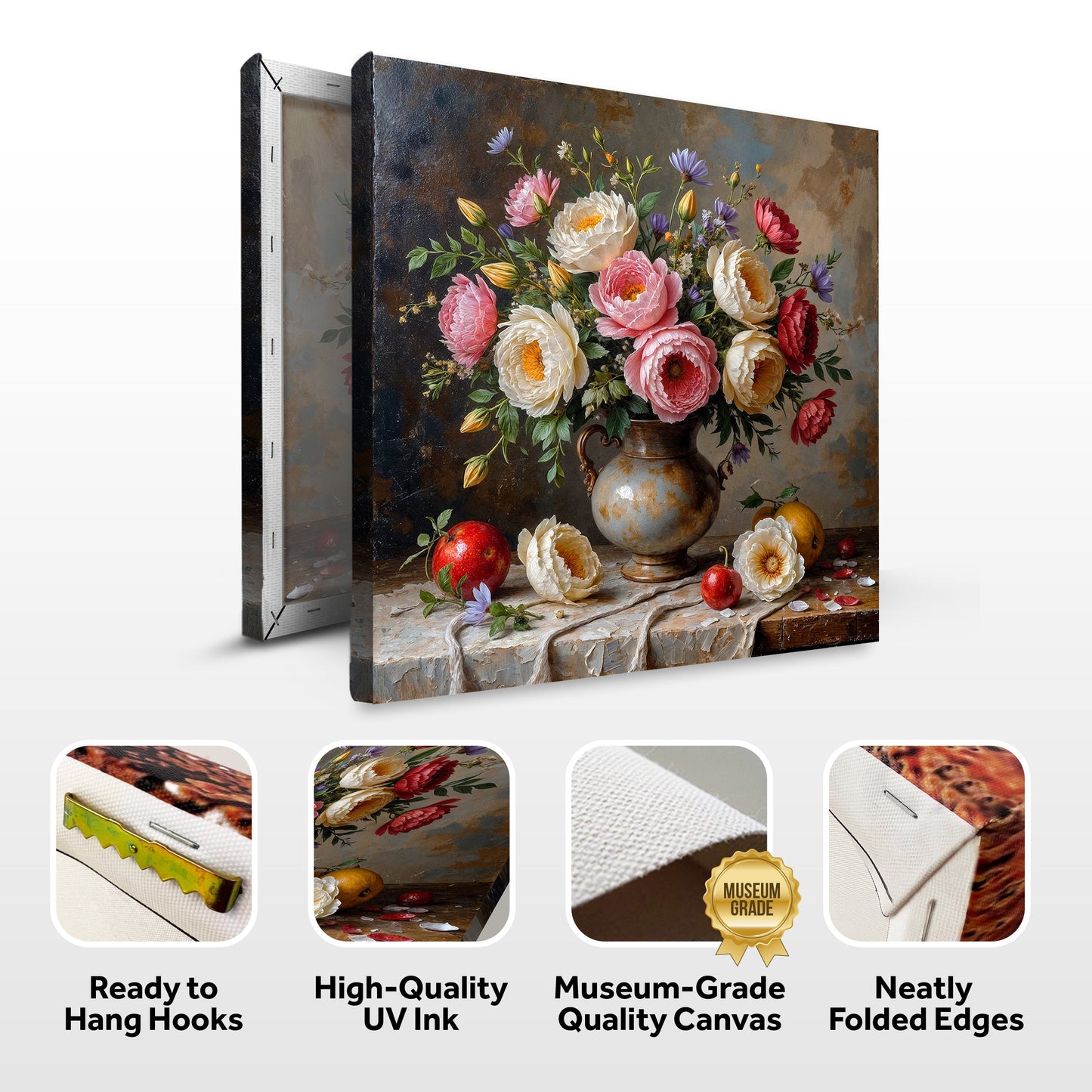 Summer Floral Vase Wall Art