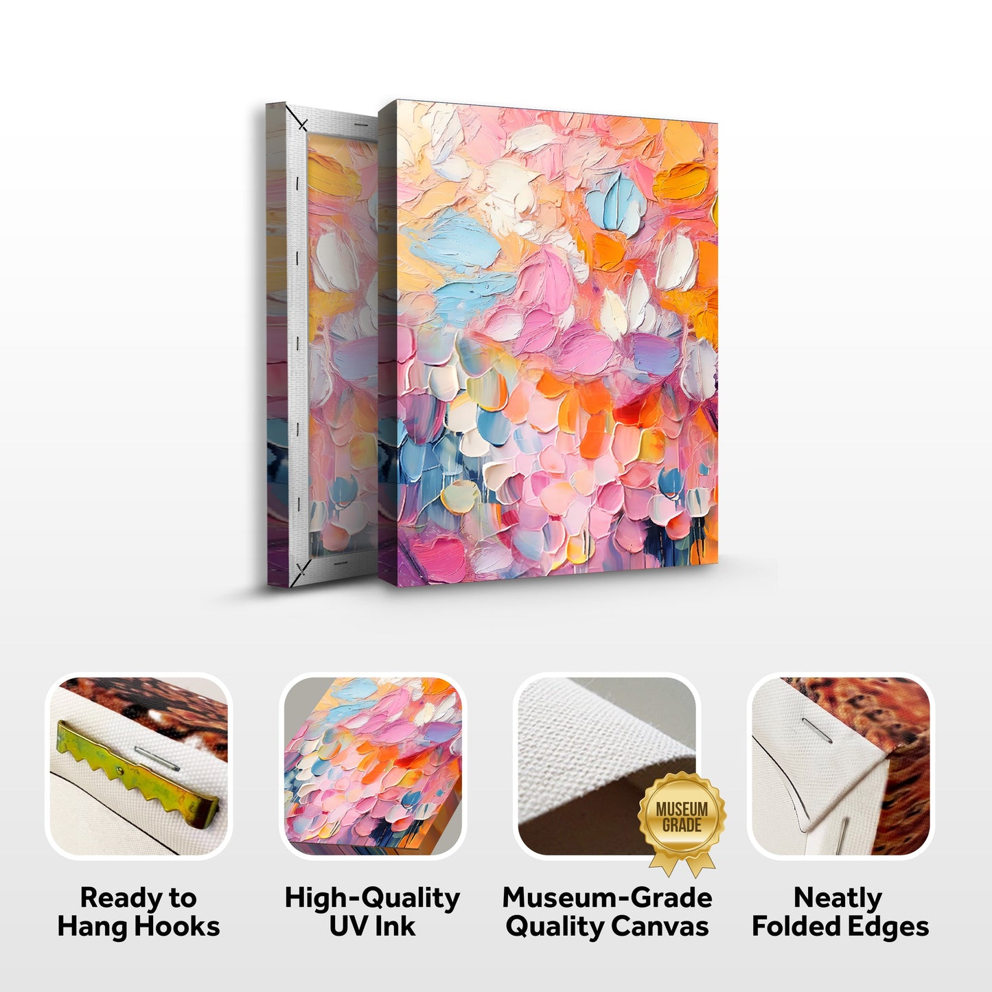 Floral Rhapsody Abstract Wall Art