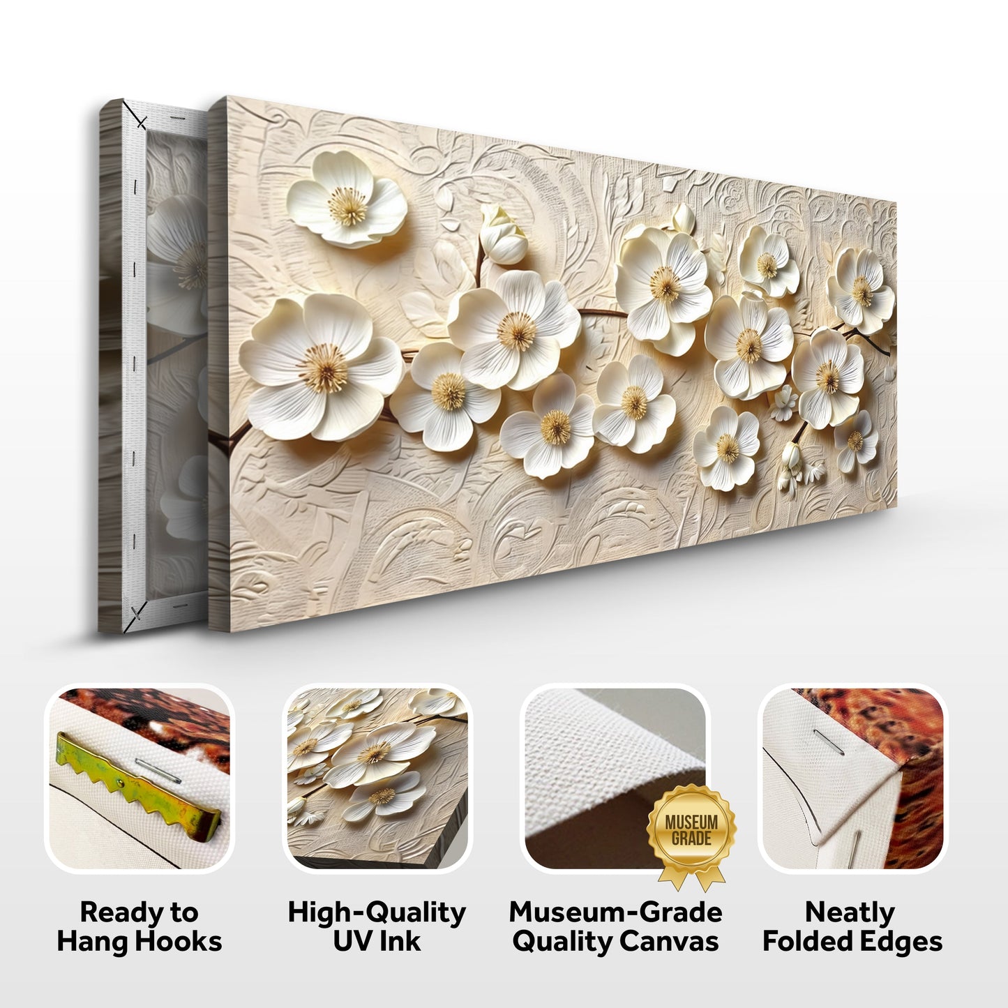 Serenade of Pure Blossoms Wall Art