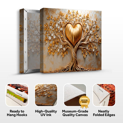 Radiant Heart Tree Wall Art
