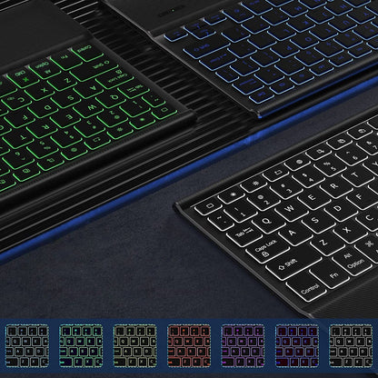 iPad Pro 11-inch (M4 2024 / M5 2025) Keyboard Case - Folio Design, Built-in Touchpad | Navigate Series