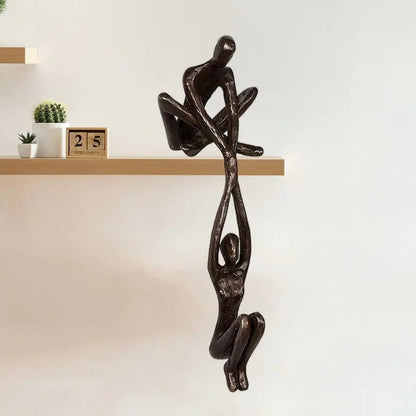 Dancing Couple Figurine Sculpture for Home Decor