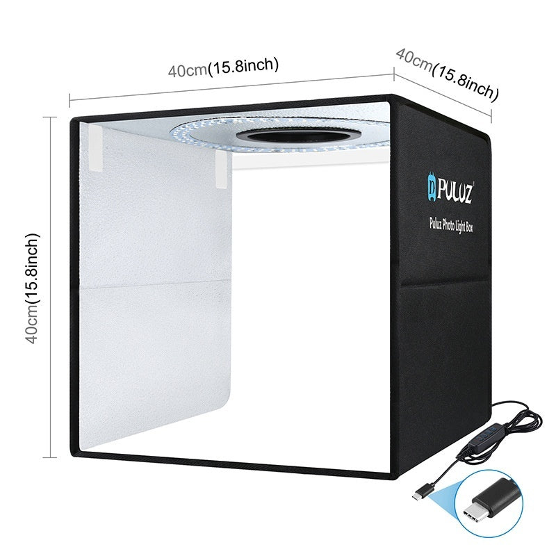 Portable Ring Light Simple Folding Studio