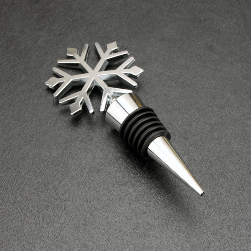 Starfish Heart-Shaped Snowflake Freshness-Sealing Alloy Bottle Stopper
