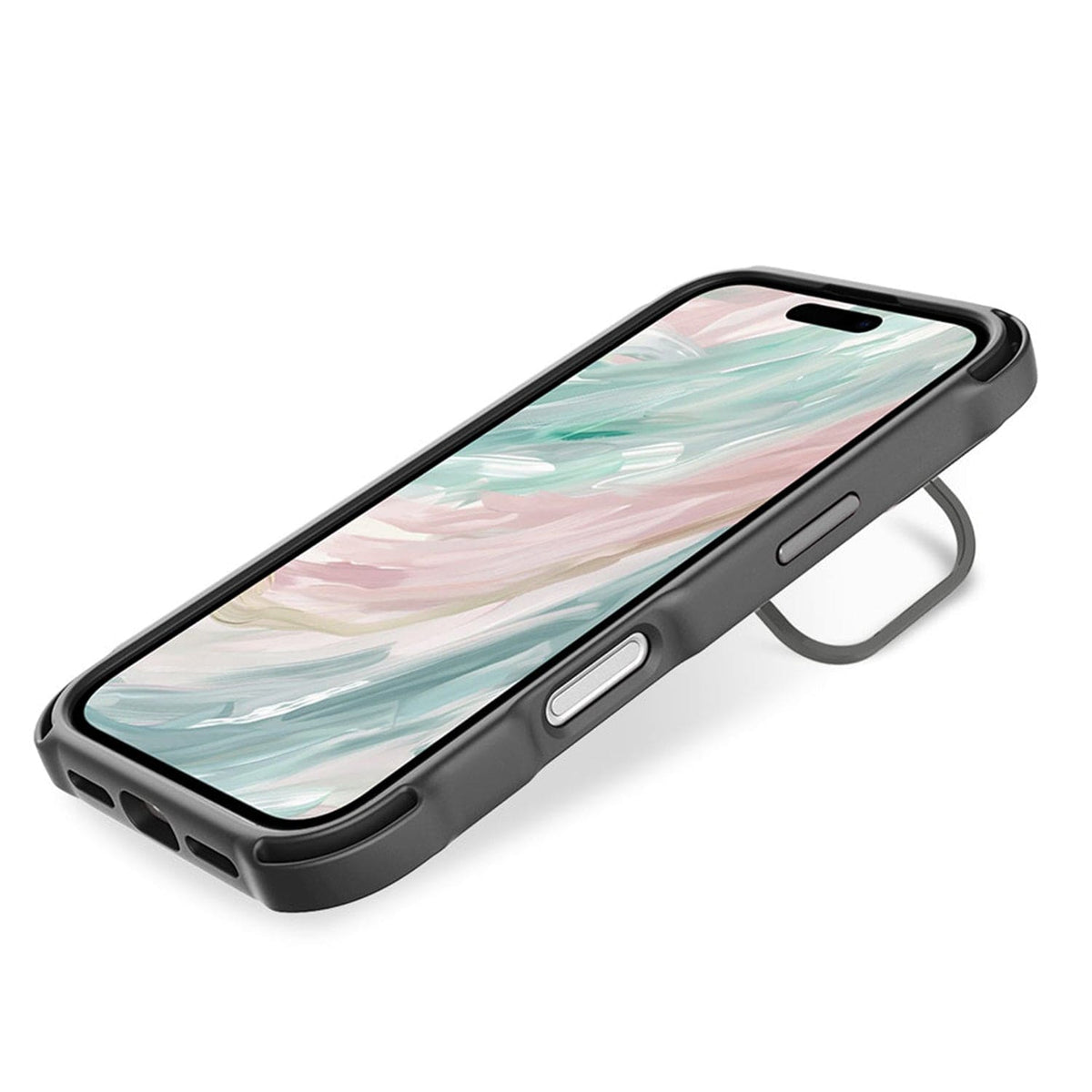 iPhone 16 Clear Kickstand Case - Anti- Slip, Rugged, MagSafe | Venture Series