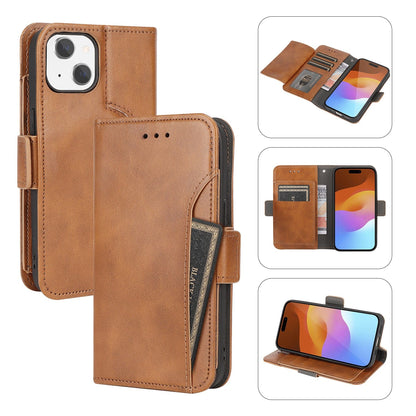 iPhone 15 Leather Wallet Case with MagSafe - Card Holder | Indy Series