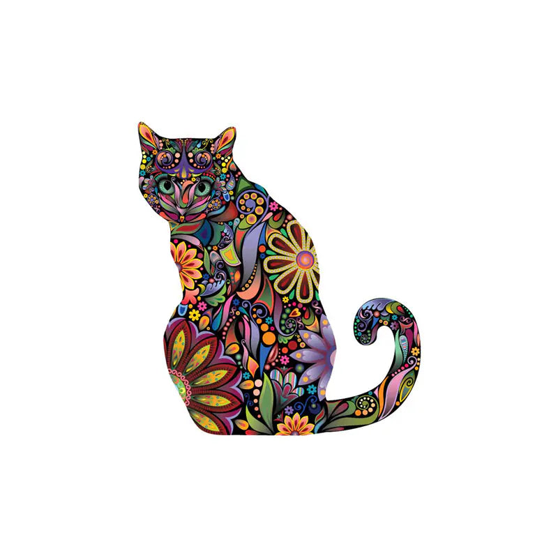 3D Colorful Cat PVC Wall Stickers for Kids' Room