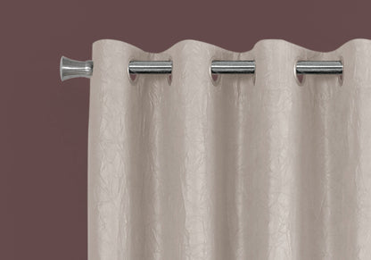 Room Darkening Curtain Panel Set, 2pcs, 54"W x 84"L