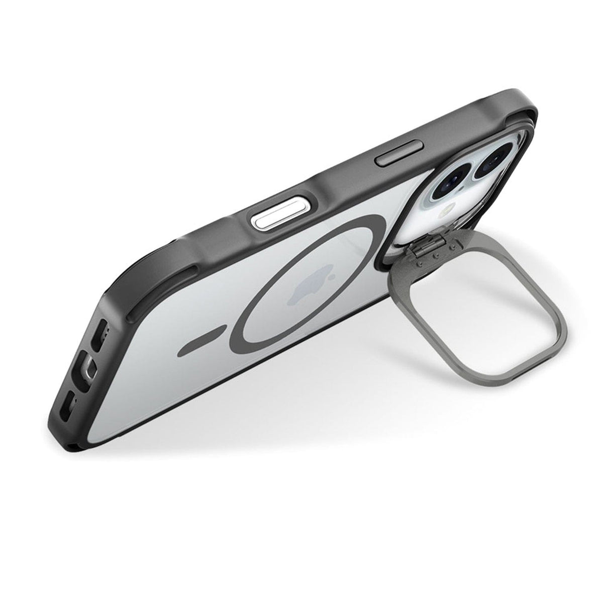 iPhone 16 Clear Kickstand Case - Anti- Slip, Rugged, MagSafe | Venture Series