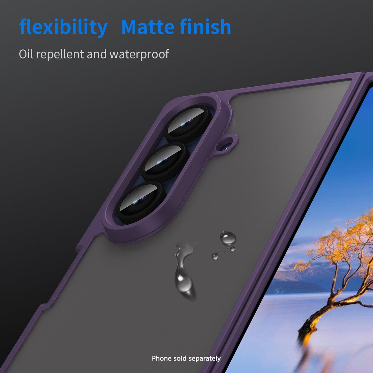 Samsung Galaxy Z Fold7 Case - Anti-Slip Grip, Slim Matte Finish Design | Venture Series