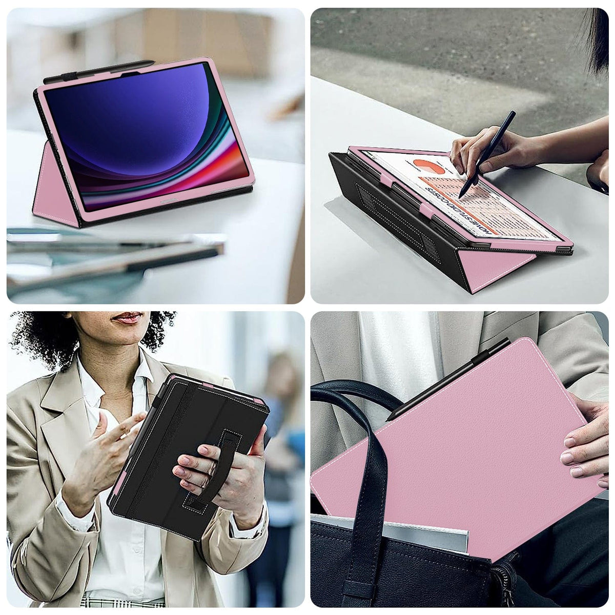 Indy Series Bi-Fold Folio Case - Samsung Galaxy Tab S10+, Tab S9+, and Tab S9 FE+