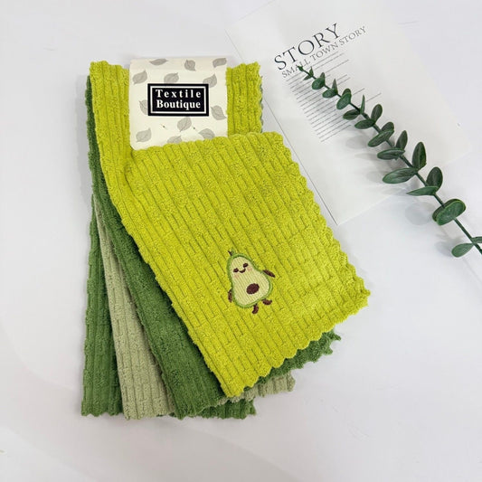 Avocado Kitchen Dishwashing Cleaning Cloth That Doesnt Shed Fibers