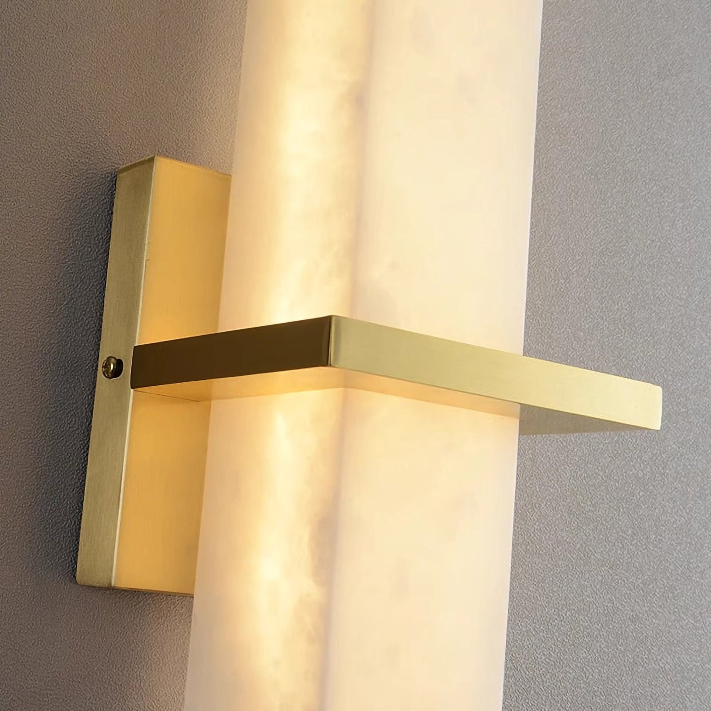 Milan Sculpted Alabaster Wall Lamp