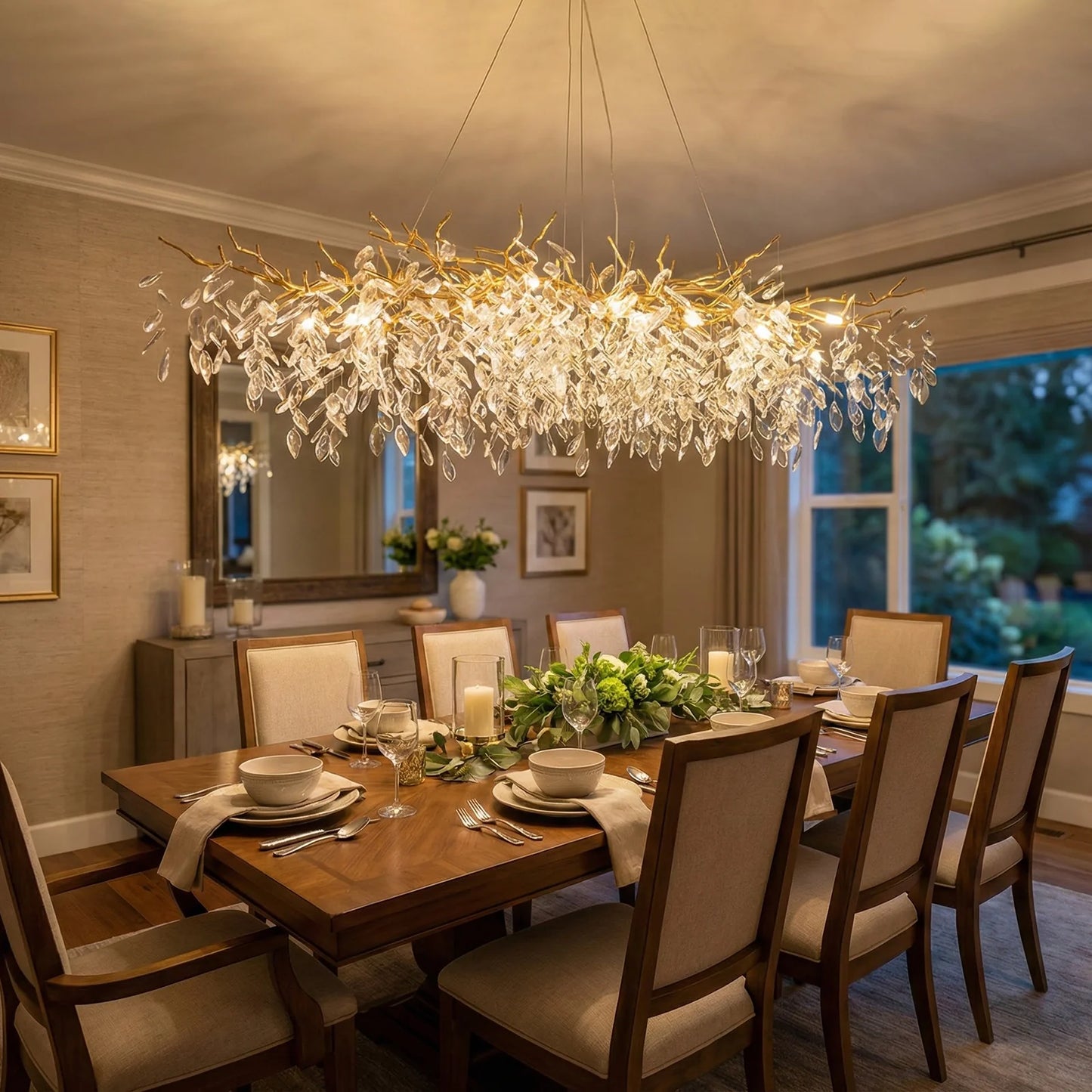 Albero Signature Crystal Chandelier