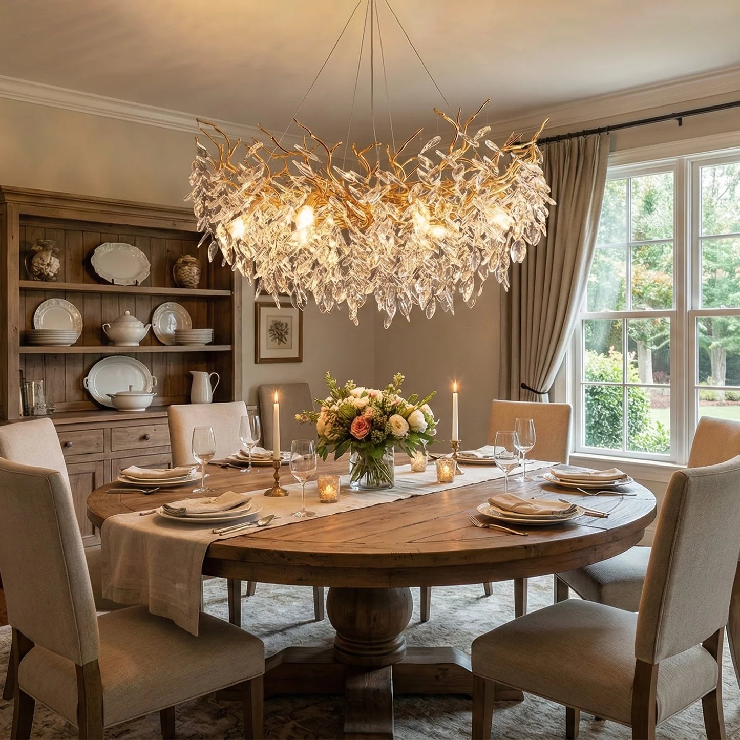 Albero Signature Crystal Chandelier