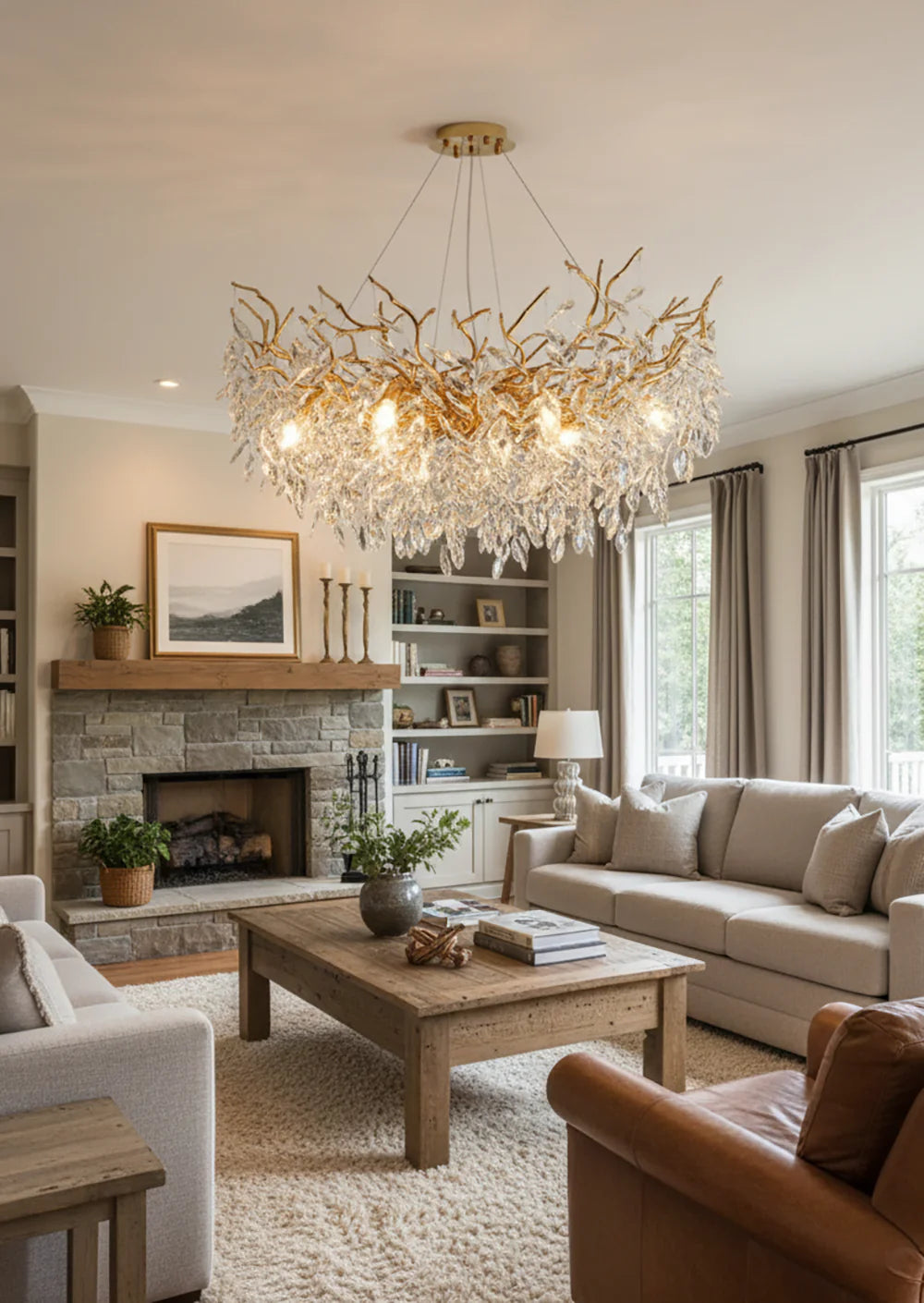 Albero Signature Crystal Chandelier
