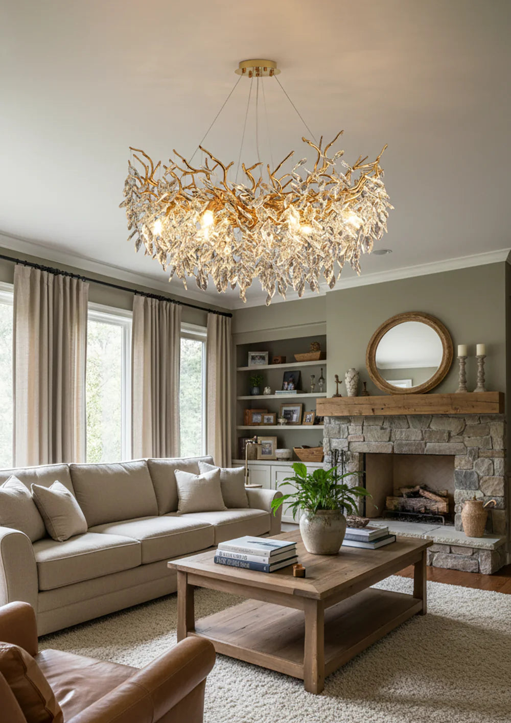 Albero Signature Crystal Chandelier