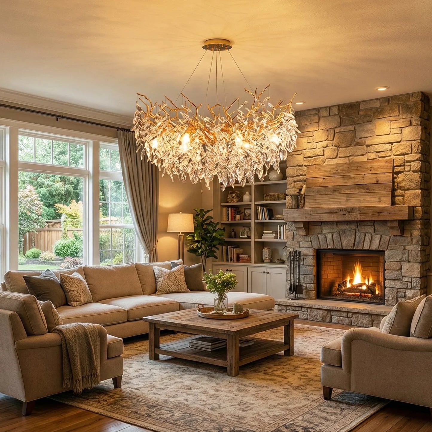 Albero Signature Crystal Chandelier