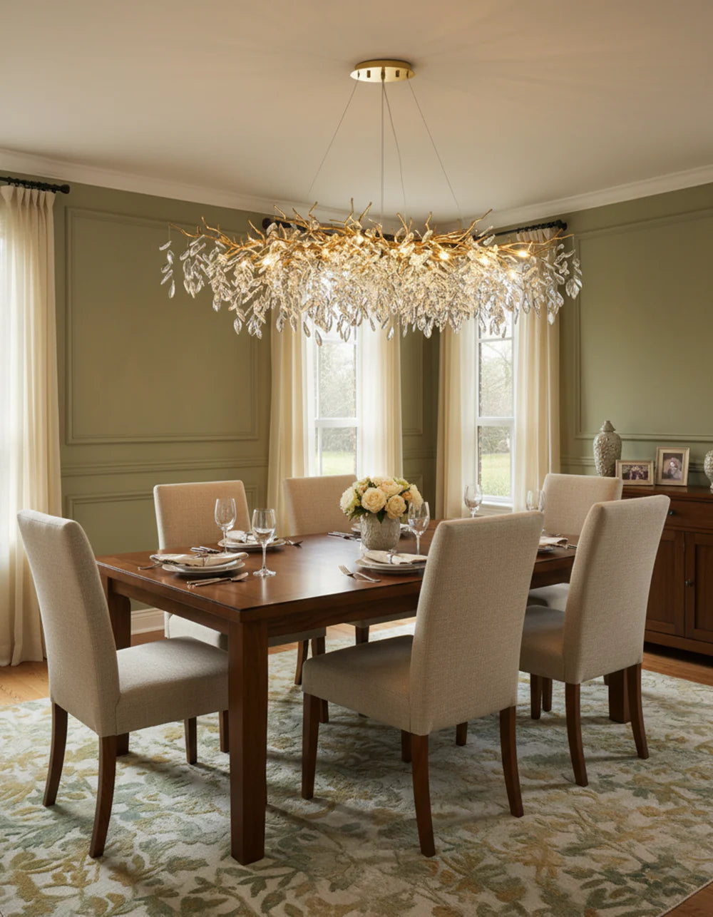 Albero Signature Crystal Chandelier