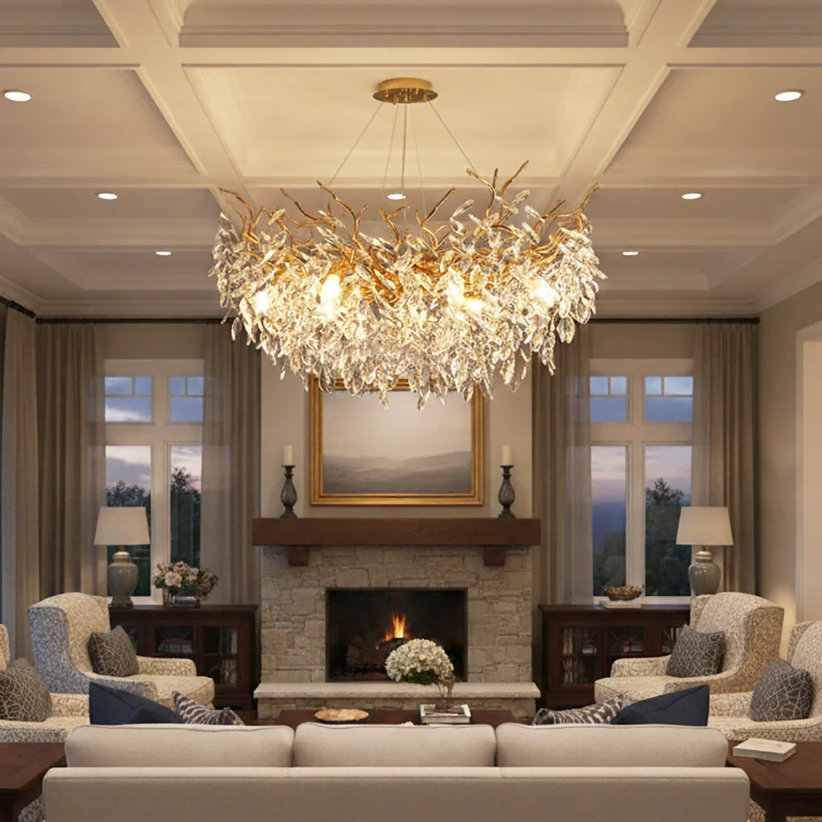 Albero Signature Crystal Chandelier