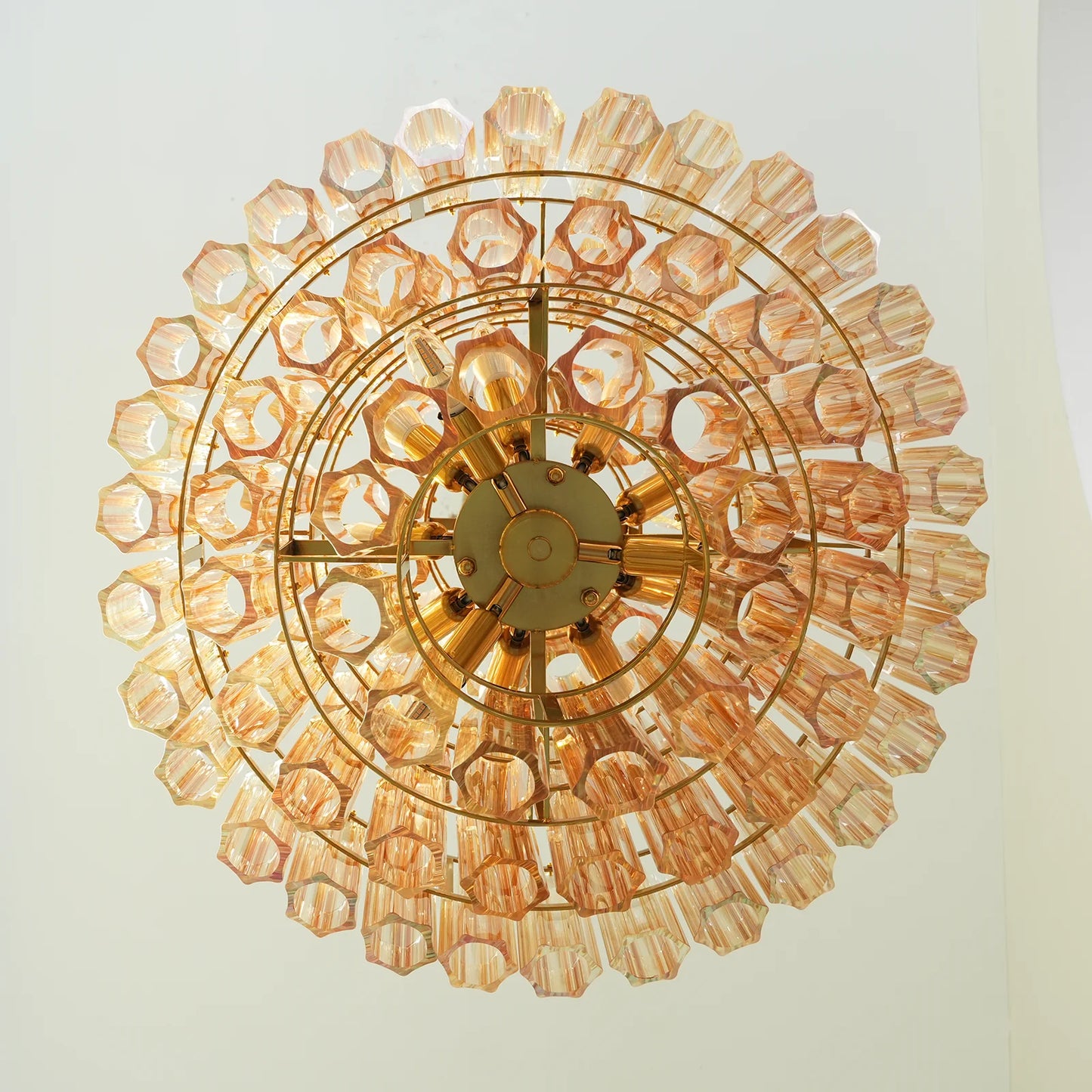 Palermo Ambra Forma Chandelier