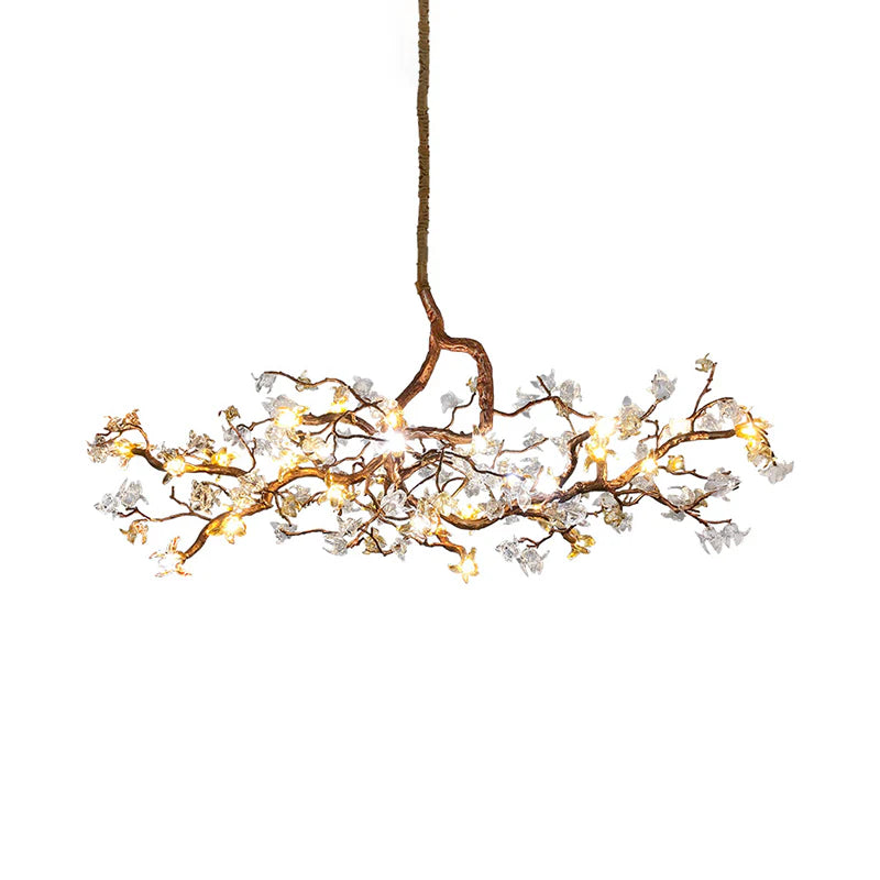 Artisan Aosta Glass Flower Chandelier