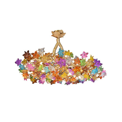Glass Mosaic Treeform Chandelier