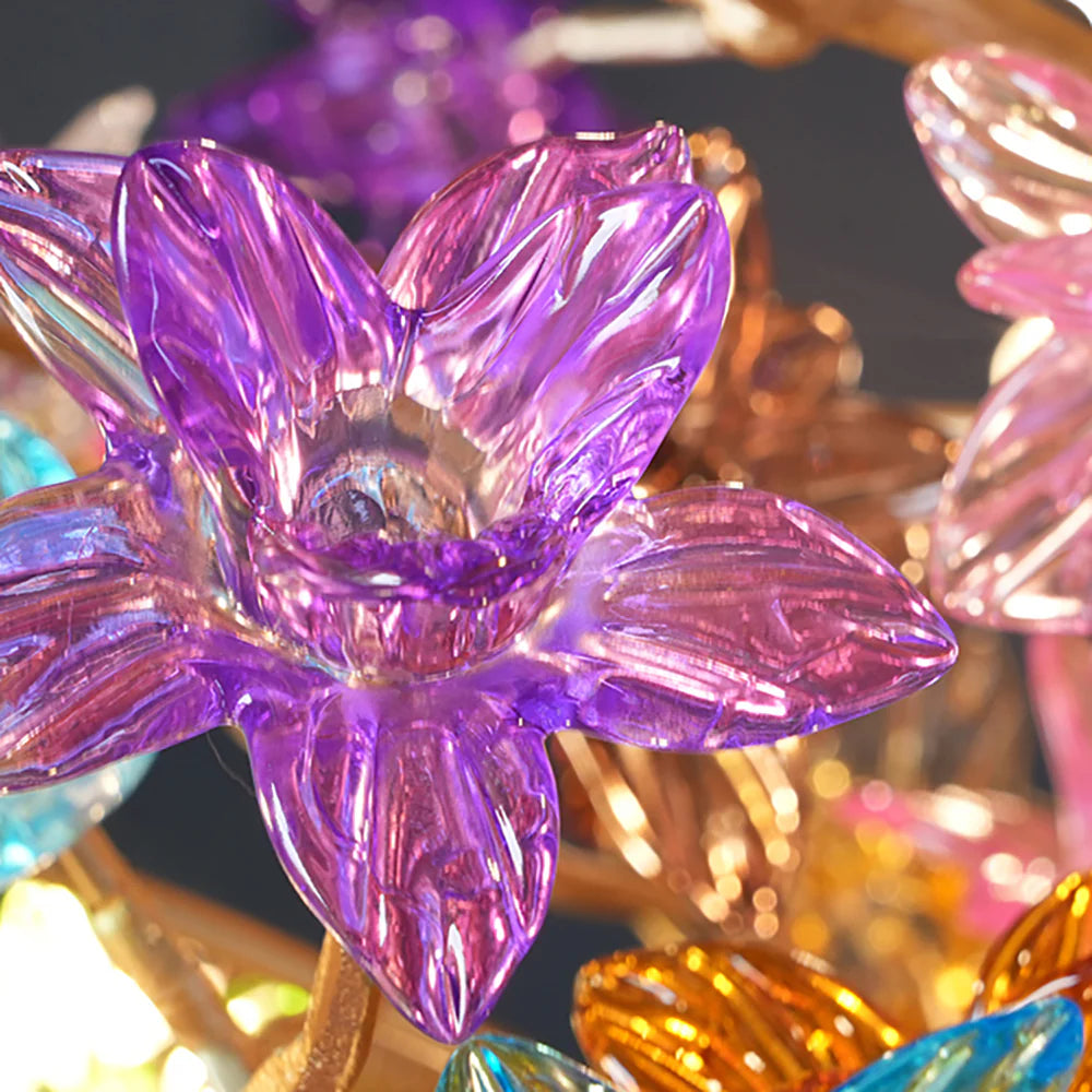 Glass Mosaic Treeform Chandelier