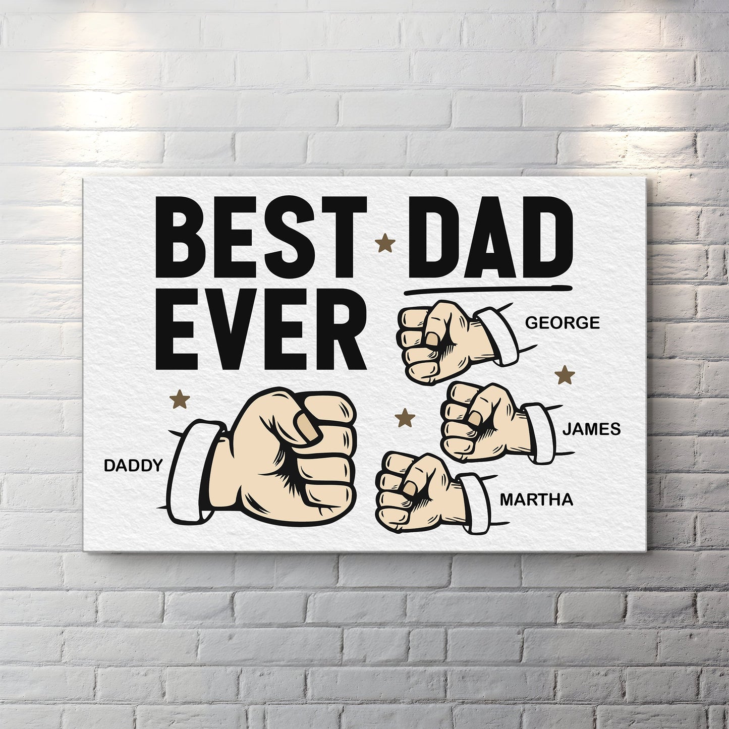 Best Dad Ever – Father’s Day Edition Sign