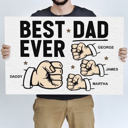 Best Dad Ever – Father’s Day Edition Sign