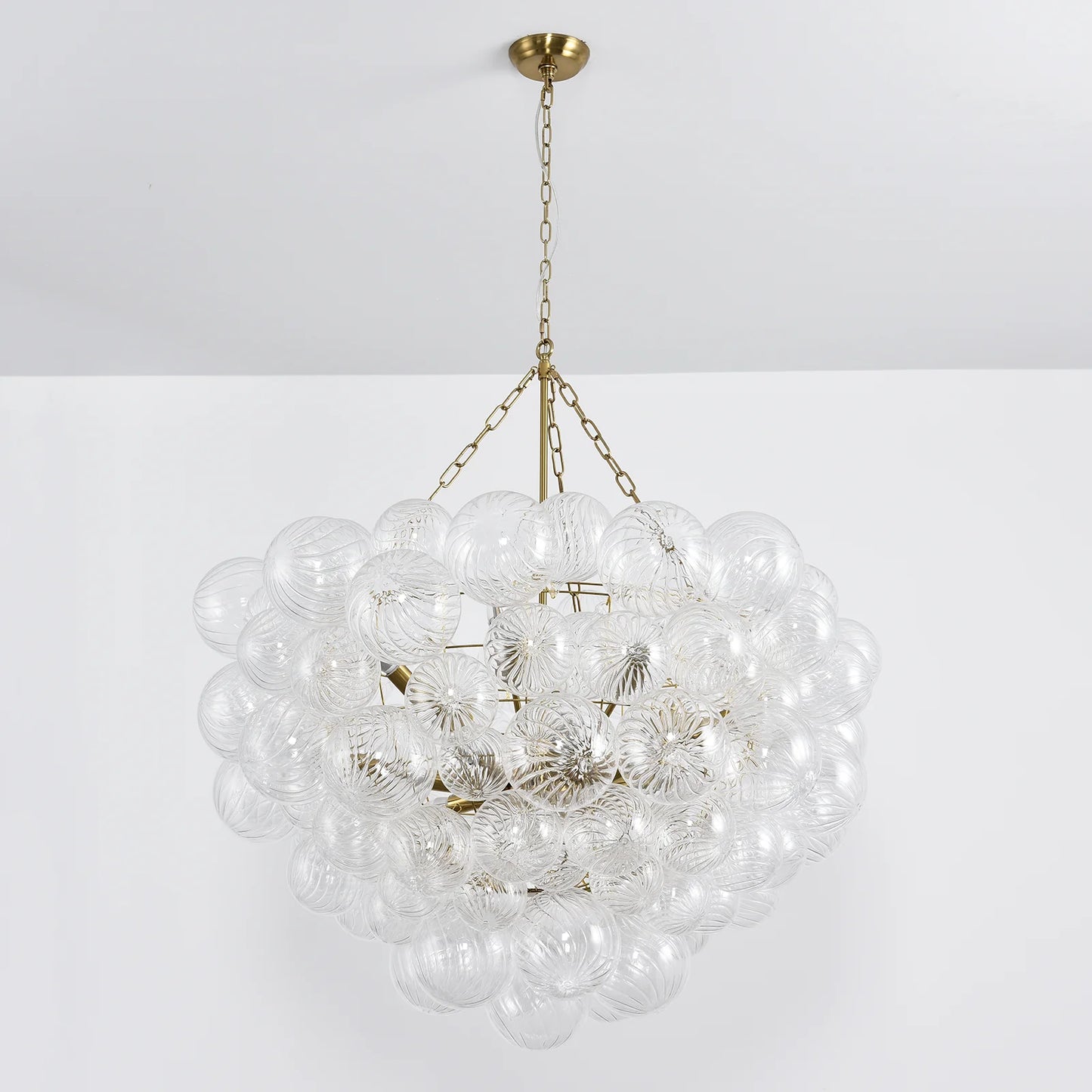 Crystal Bubble Orb Chandelier