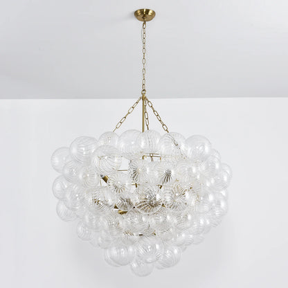Crystal Bubble Orb Chandelier