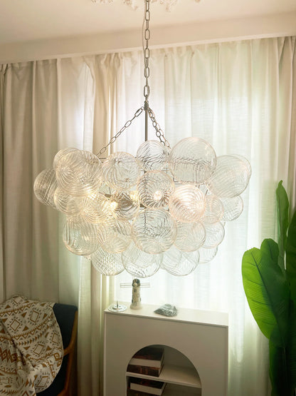 Crystal Bubble Orb Chandelier