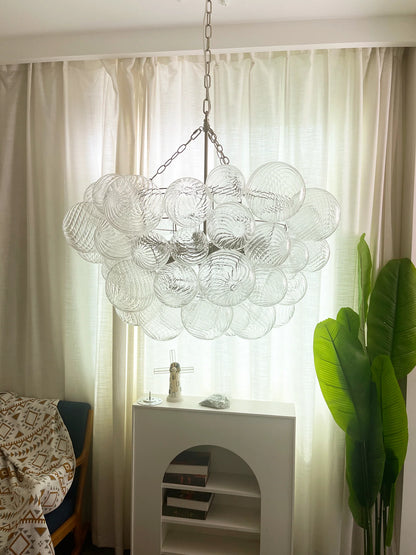 Crystal Bubble Orb Chandelier