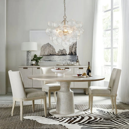 Crystal Bubble Orb Chandelier