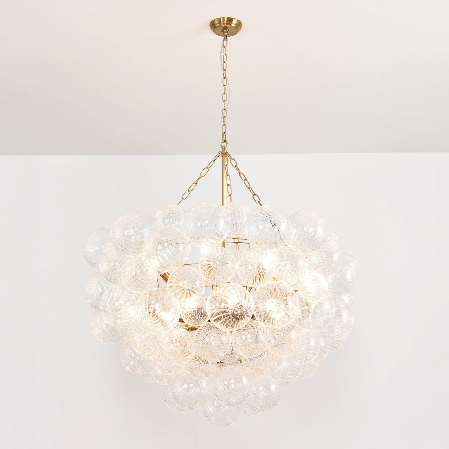 Crystal Bubble Orb Chandelier