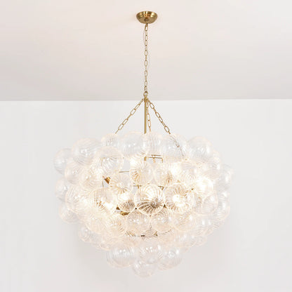 Crystal Bubble Orb Chandelier