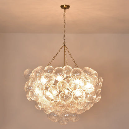Crystal Bubble Orb Chandelier